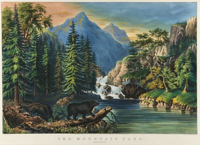 Il Passo di Montagna: Sierra Nevada da Nathaniel Currier